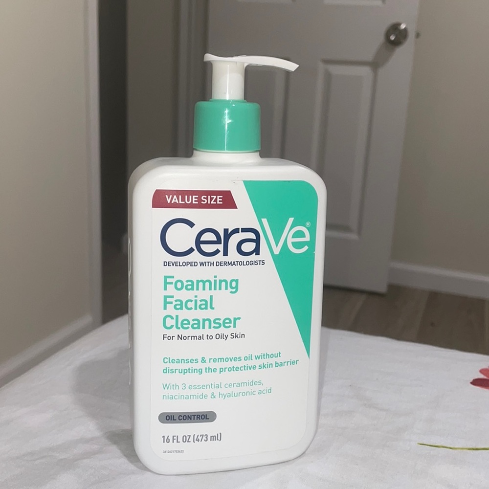 Cerave foaming cleanser